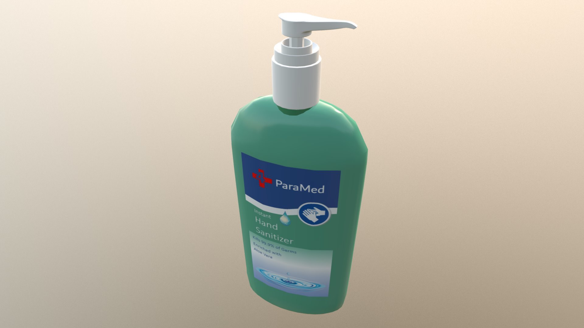Sanitizer Bottle Download Free 3d Model By Elouisetrewartha
