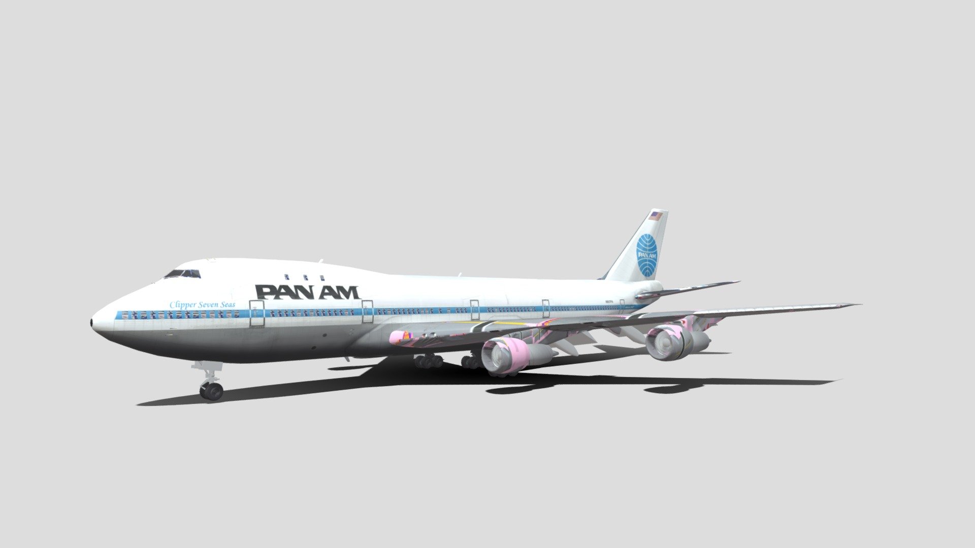 DRAGON WINGS パンナム B747-100 DRAGON WINGS パンナム B747-100 DRAGON WINGS パンナム B747