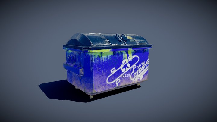 Dumpster 3D Model