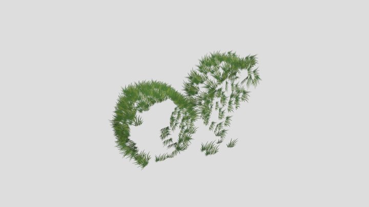 OF_ Grass_two 3D Model