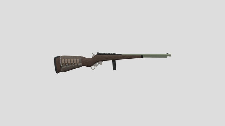 GUN MODEL 7_blend _Scene_fbx_Scene 3D Model