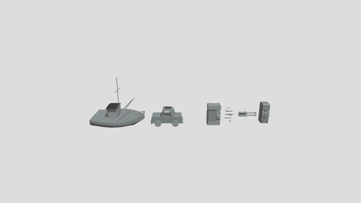 1 3 Scene 3D Model