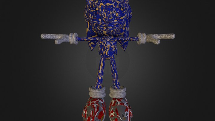 Sonic 3d model  3D Model