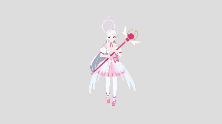 [Blue Archive]suzumi magical 3D Model