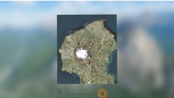 World Volcanoes - Snæfellsjökull 3D Model