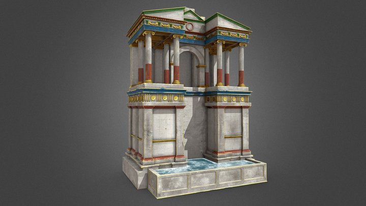 Ephesus - Heroon of Androclos 3D Model