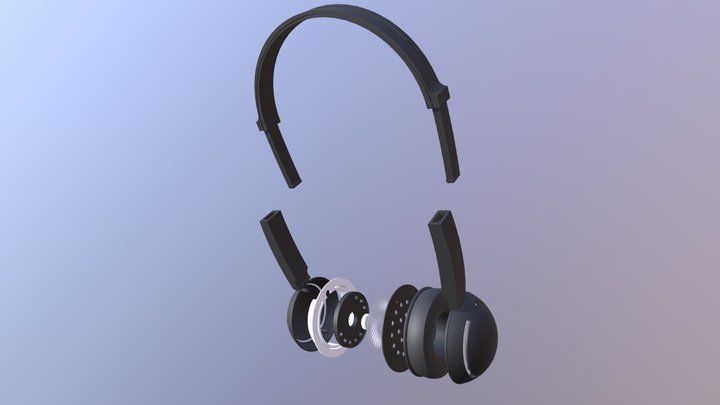 Headphones 3D Model