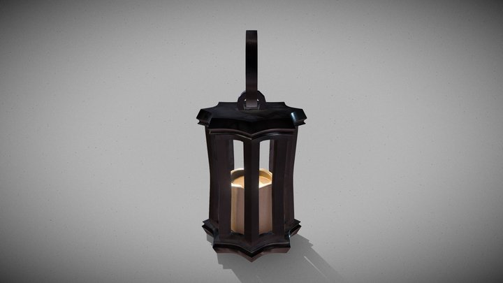 Street lantern 3D Model