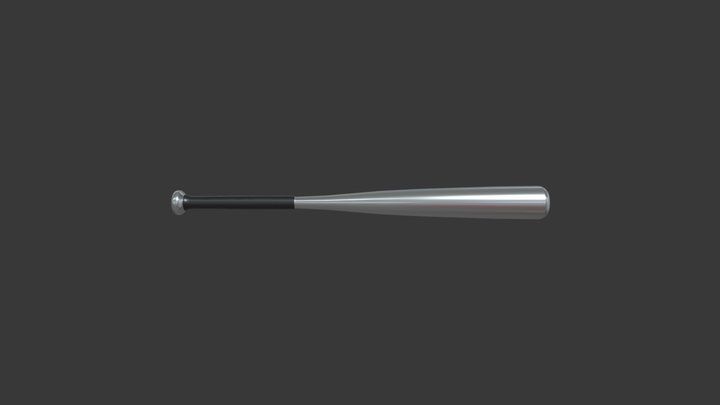 Free metal bat 3D Model