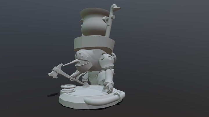 Goblin_Caster 3D Model