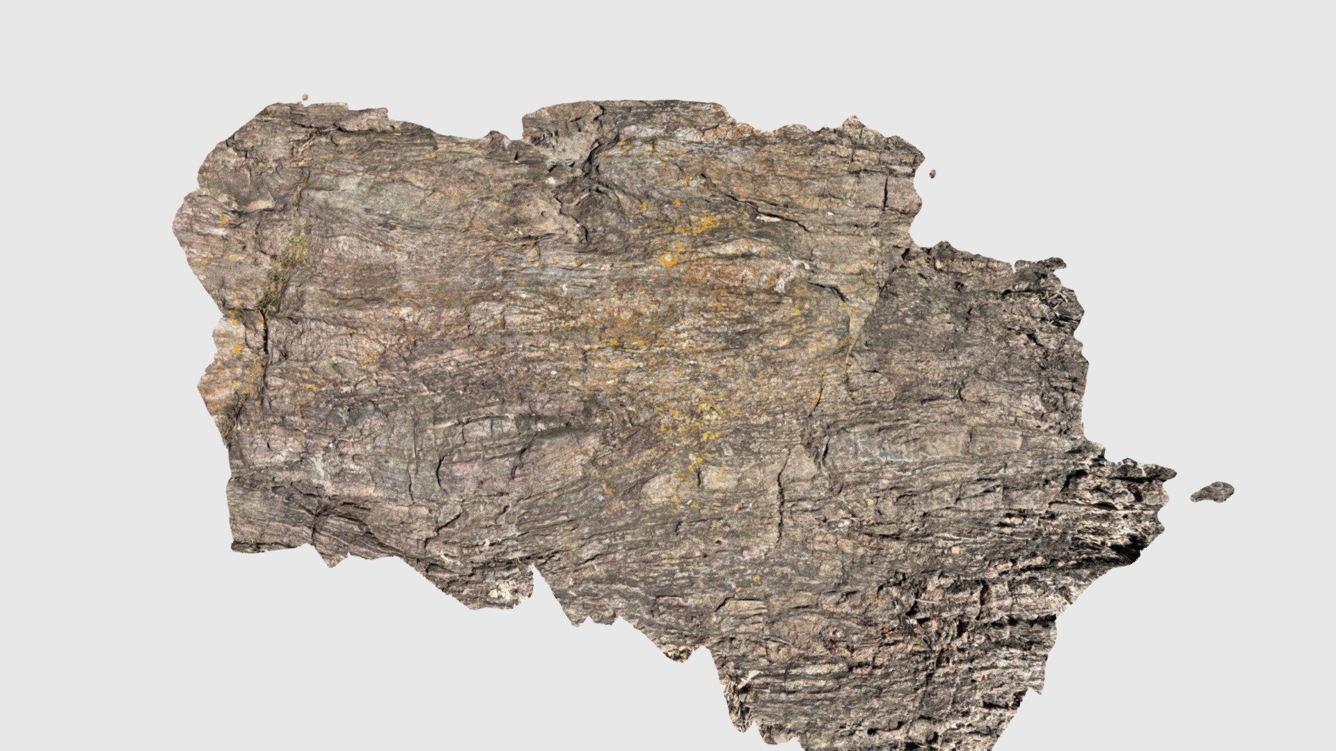 Gneiss migmatitique — Sketchfab embed 3D viewer