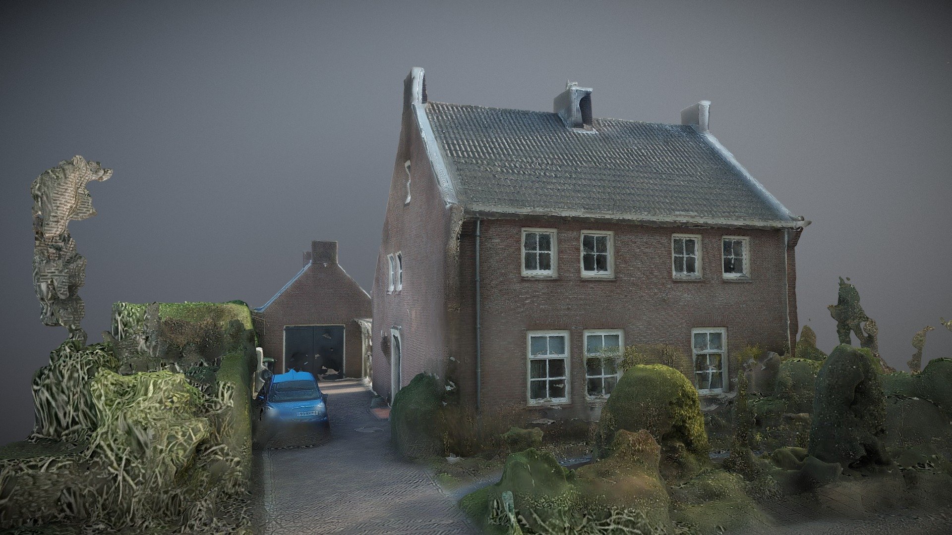 Huis - 3D model by jorisvanstrien [ec6caa6] - Sketchfab