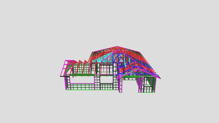 Sinclair - Trusses_ 3D Model