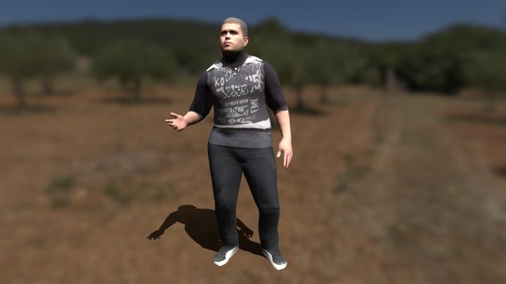 rida sidi ben ali Talking – Gratis 3D-model STL
