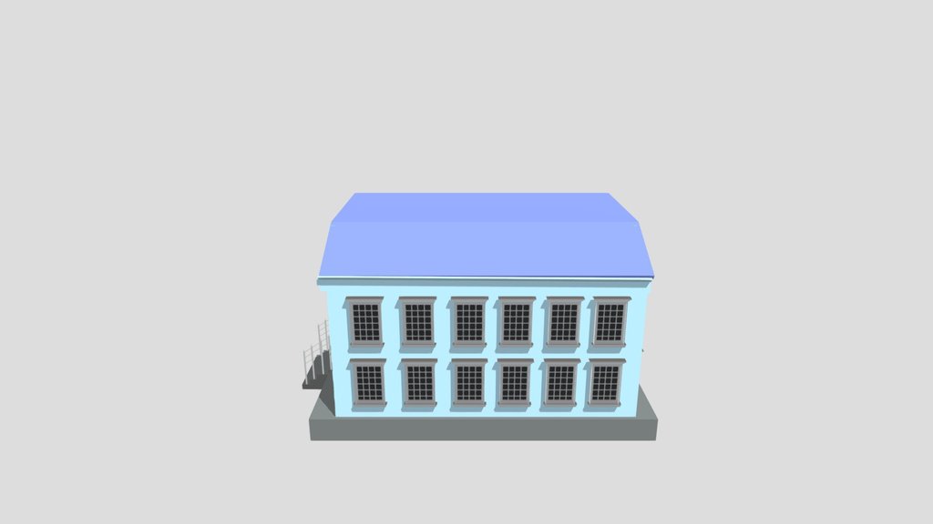 Simple low poly house
