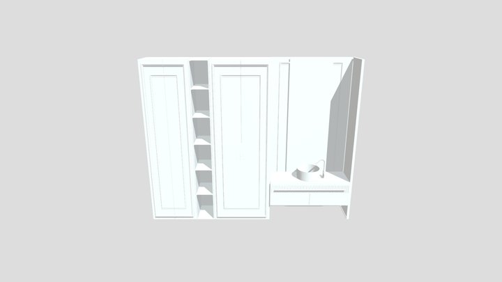 Bathroom Furniture 3D Model