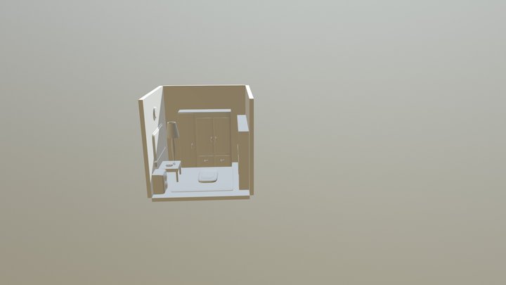 Room (Untextured) 3D Model