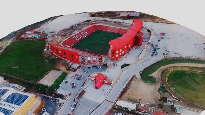 Xolos Estadio Caliente Tijuana 3D Model