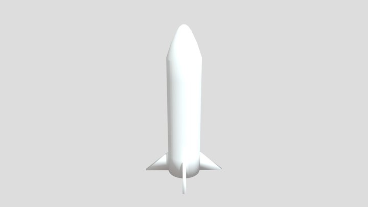 Ракета_ 3D Model