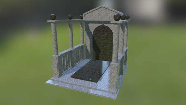 grobowiec 3D Model
