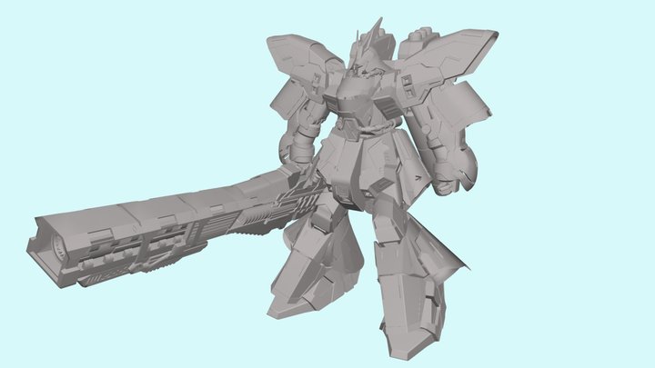 Sazabi 3D Model