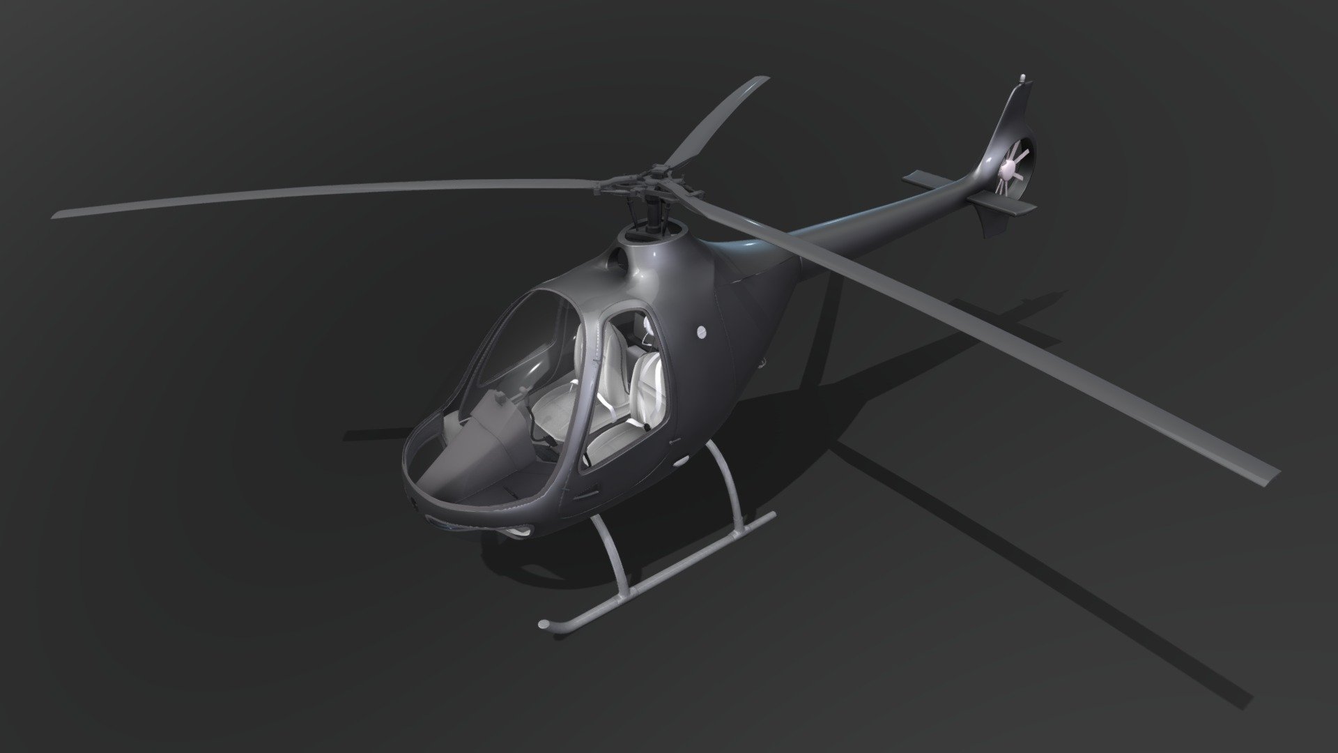 Guimbal Cabri G2 - 3D model by 3D Surveys NZ (@3DSNZ) [ec73935] - Sketchfab