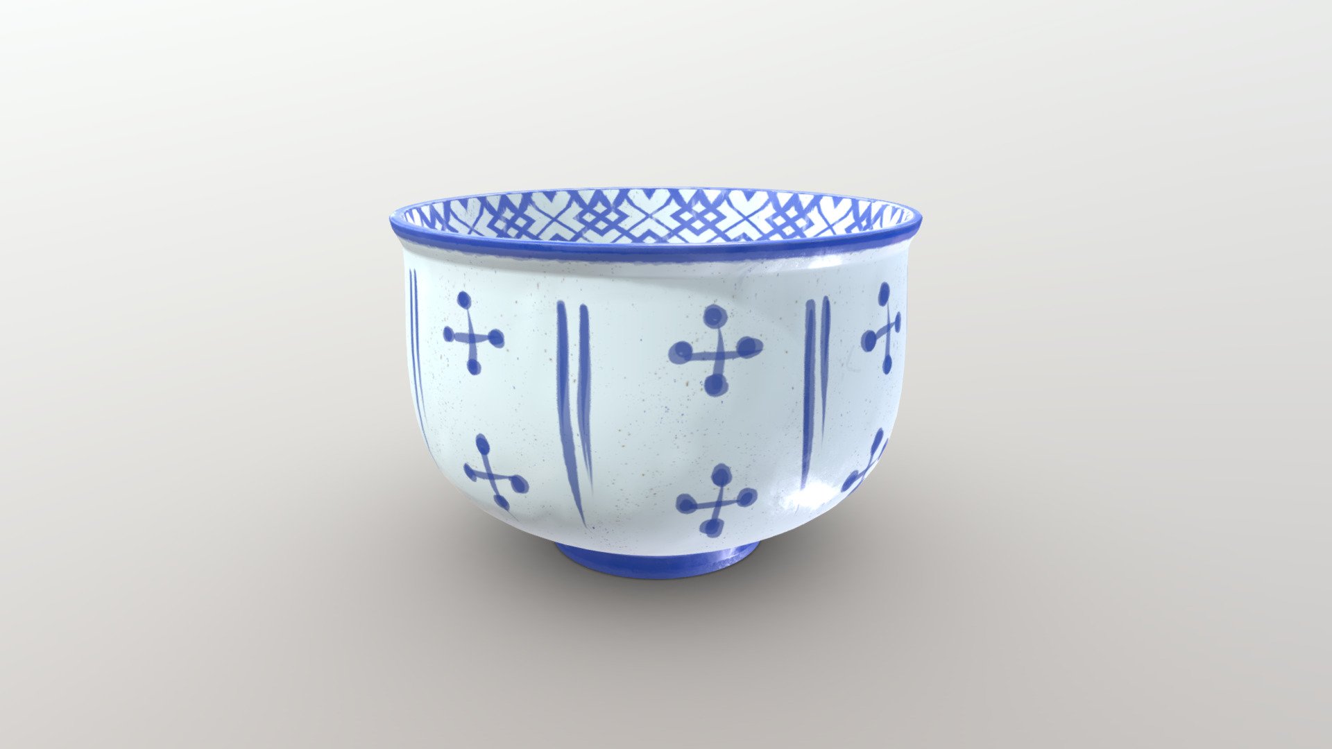 Komoga-nari Japanese Tea Cup
