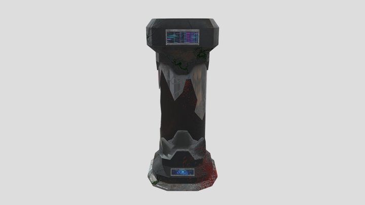 Broken Incubator 3D Model