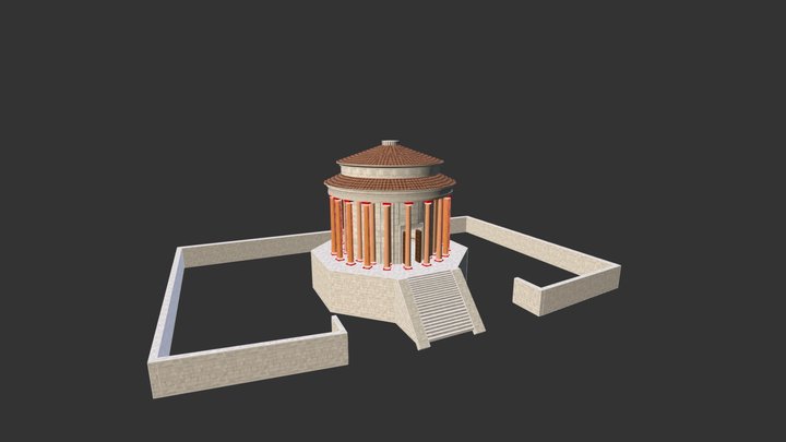 Temple de Famars 3D Model