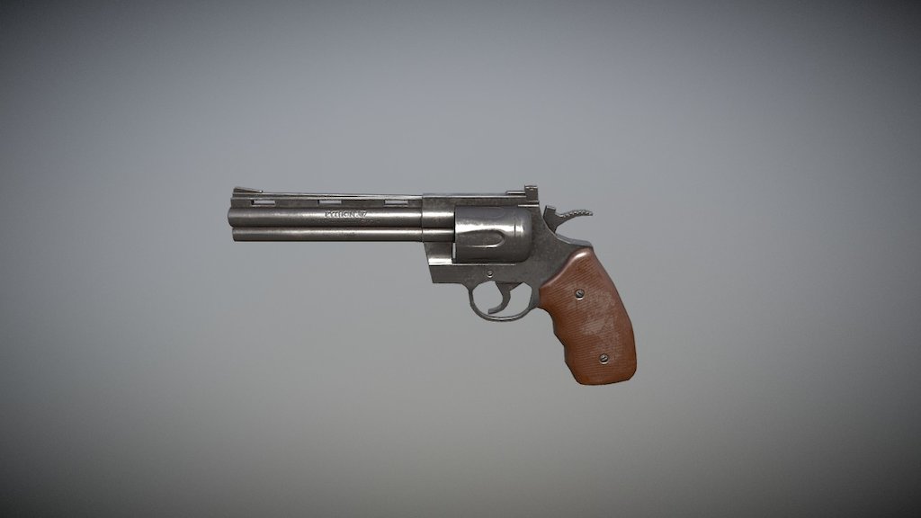 Colt Python - 3D model by katardagy [ec756d3] - Sketchfab