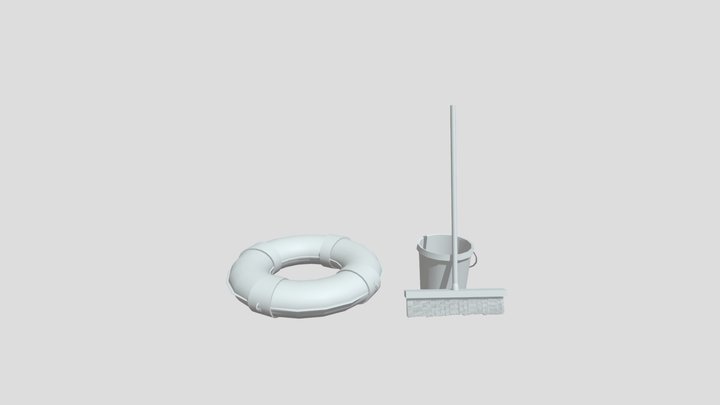 1GGP17n Boen Ibe 3 Simple Props 3D Model