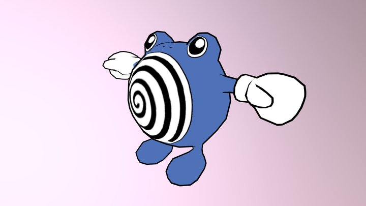 Poliwhirl 3D Model