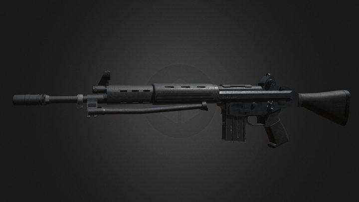 Howa Type 89 3D Model