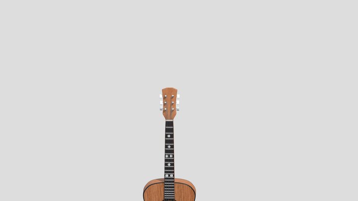 Guitar 3D Model