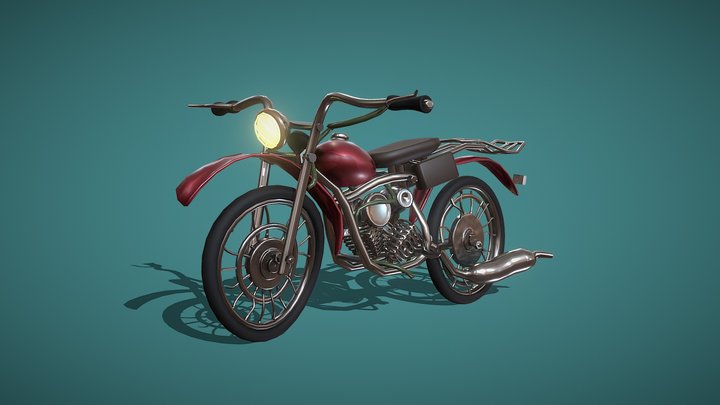 Bike, motorcycle 3D Model