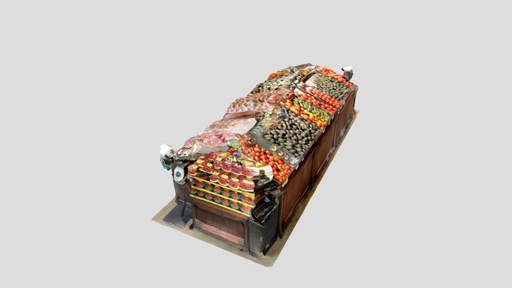 Produce Island 3D Model