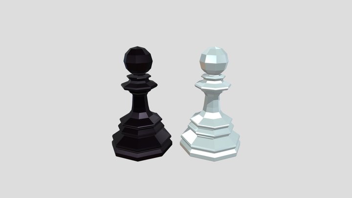 Chess Piece - Pawn 3D Model