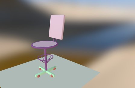 chair2 3D Model