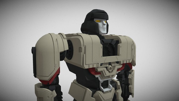 Transformers One D-16 (Cog-less Mode) 3D Model
