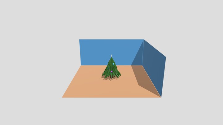 New Year's tree 3D Model