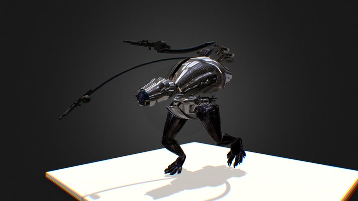 Metal Gear T-Rex 3D Model