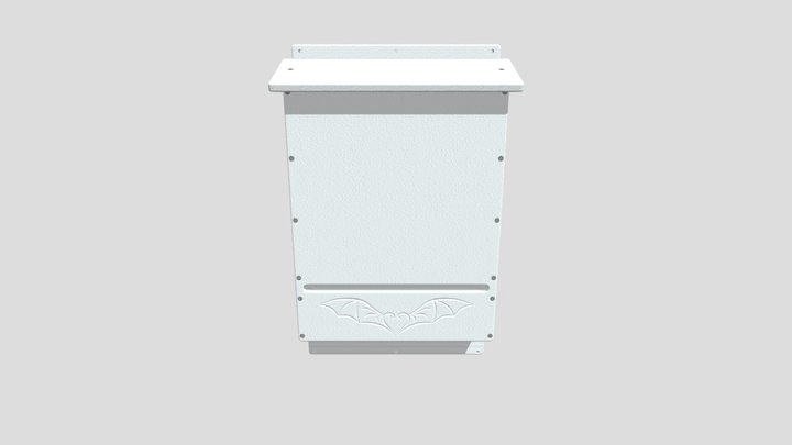 3 Chamber Bat House 3D Model