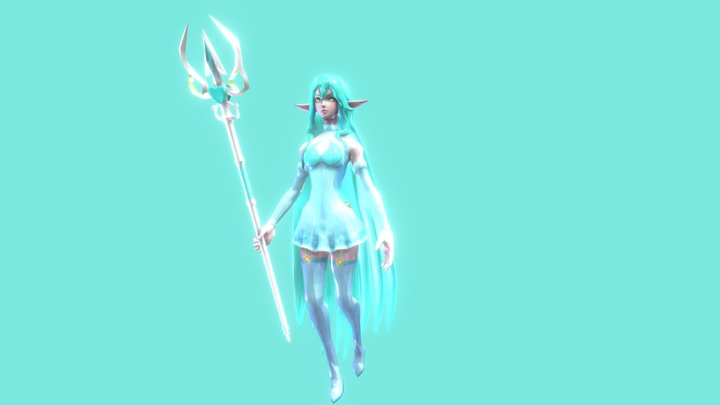 -ˋ♥̩͙♥̩̩̥͙♥̩̥̩ S I R E N ˏˋ♥̩͙♥̩̩̥͙♥̩̥̩  / RE/ 3D Model