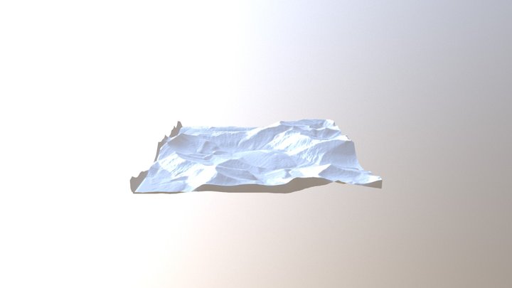 Desert 3D Model