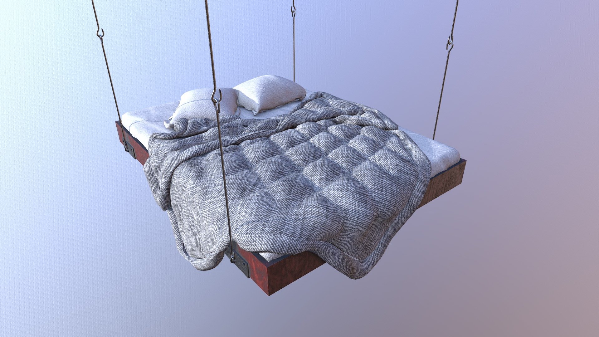 Bed Room - 3D model by insya [ec7d67c] - Sketchfab