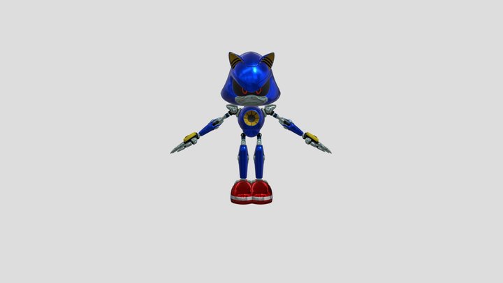 Metal Sonic Movie Fan Art (Sonic Movie 3)