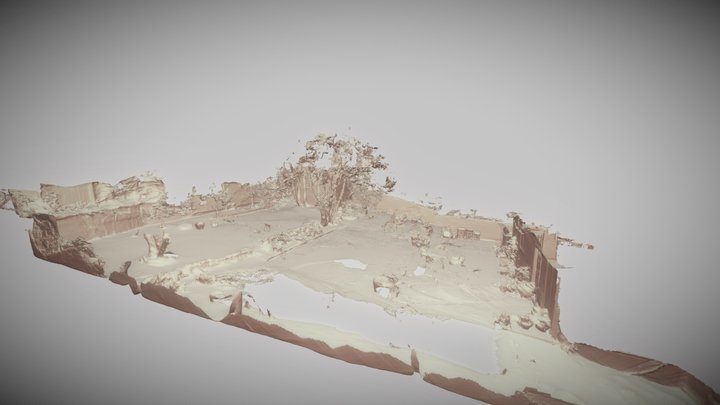 Backyard LiDAR Scan 3D Model