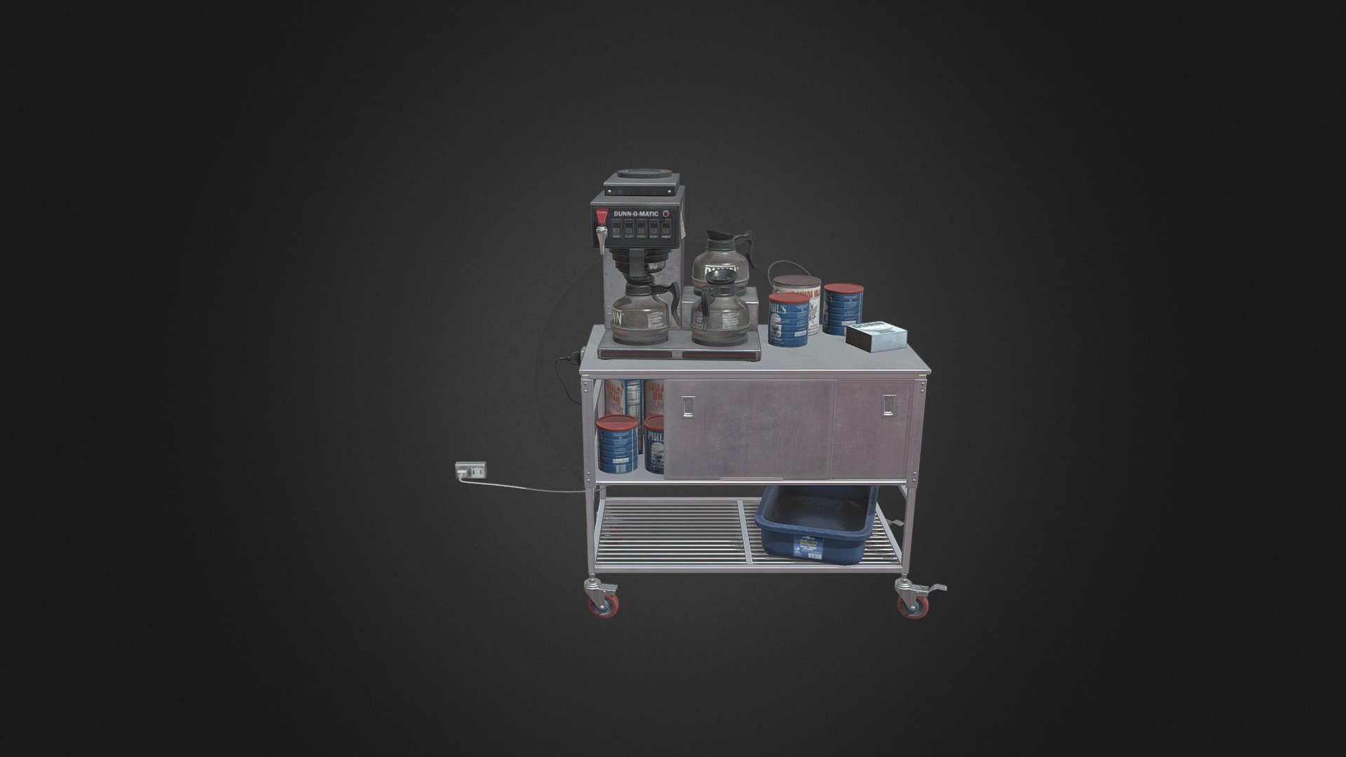 Coffee Cart Download Free 3D model by Toxic_Aura (toxicaura