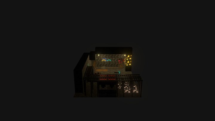 The Deepslate Mine (minecraft) 3D Model