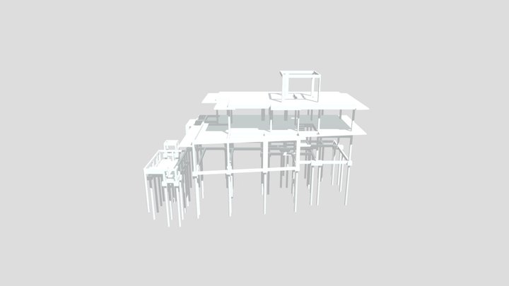 Projeto Residencial 3D Model